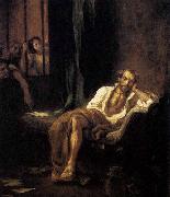 Eugene Delacroix Tasso in the Madhouse oil painting artist